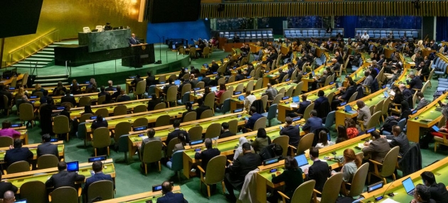 Israel-Palestina:La Asamblea General aprueba una resolución pidiendo alto el fuego humanitario ONU 